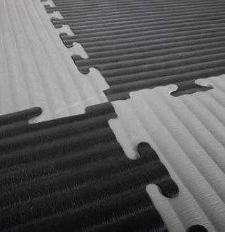 Kids Foam Mats. Black and Grey. Super Thick, Super Safe