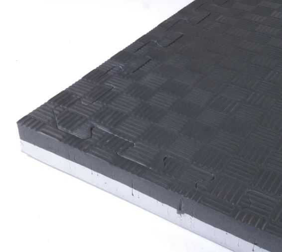 Kids Foam Mats. Black and Grey. Super Thick, Super Safe
