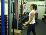 Dual Adjustable Pulley Fitness Equipment