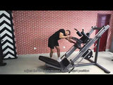 Insight Fitness Dr003 Linear Leg press and hack squat combo machine video