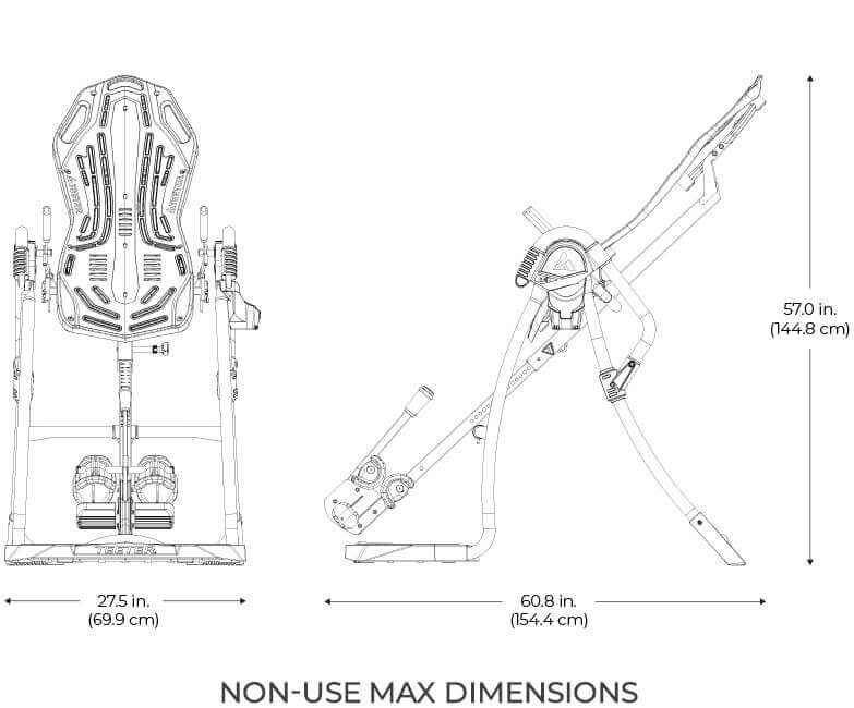 Teeter LX9 FitSpine Inversion Table